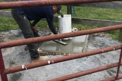 Horse Waterer Installation