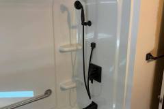 New tub and shower install