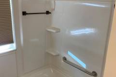 New tub and shower install