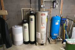 Installation of acid neutralizer, water  softener and sediment filter!